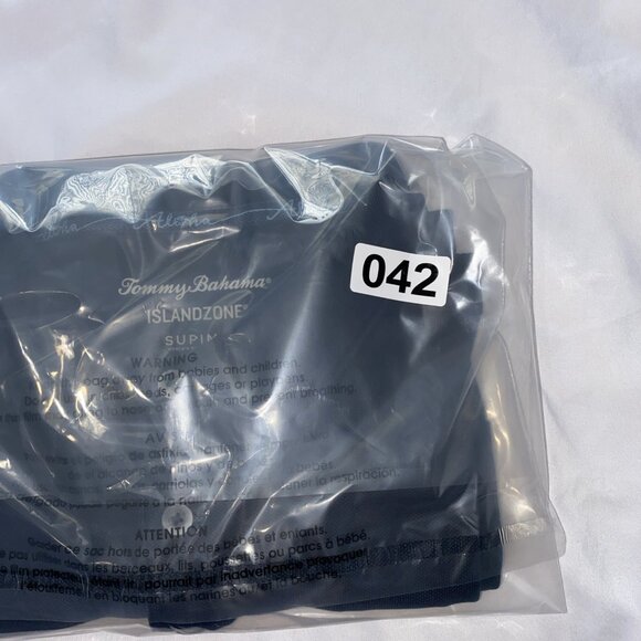 Tommy Bahama Island Zone Polo Men’s L Blue Navy Supima Stretch Beach Golf Marlin - Picture 9 of 9